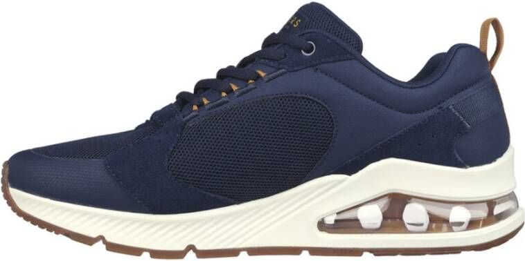 Skechers Retro College Style Sneaker Blue Heren