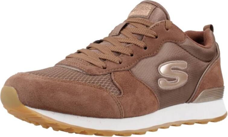 Skechers Retro Sneakers Goud Meisje Brown Dames