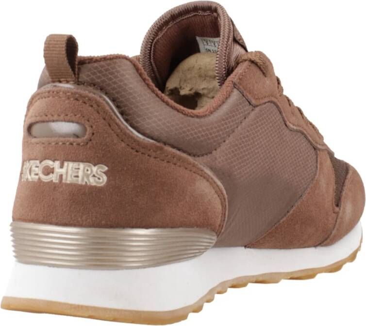 Skechers Retro Sneakers Goud Meisje Brown Dames