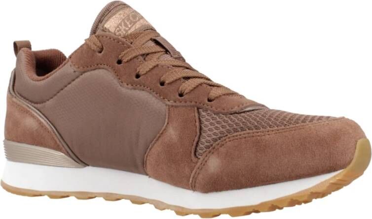 Skechers Retro Sneakers Goud Meisje Brown Dames