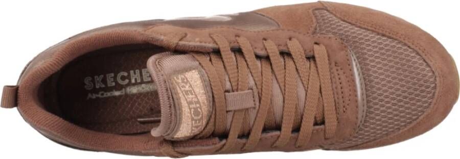 Skechers Retro Sneakers Goud Meisje Brown Dames