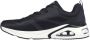 Skechers Tres-Air Uno -Revolution-Airy Heren Sneakers Zwart - Thumbnail 3