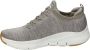 Skechers Heren Sportschoenen Beige Heren - Thumbnail 4