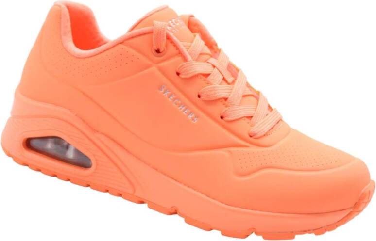 Skechers Stijlvolle Sneakers voor Vrouwen Orange Dames