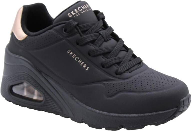 Skechers Rozette Sneaker Black Dames