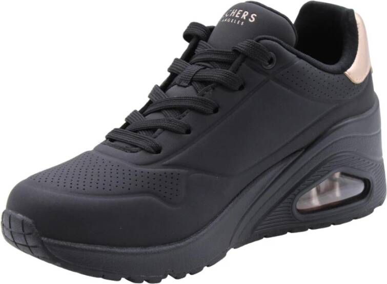 Skechers Rozette Sneaker Black Dames