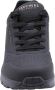 Skechers Uno Wedge Hi Steps 177520-BBK Vrouwen Zwart Sneakers - Thumbnail 10