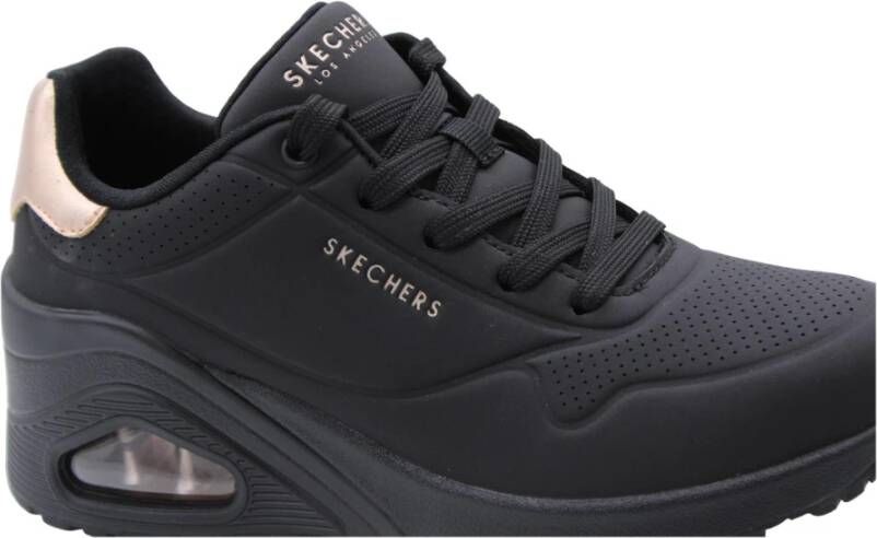 Skechers Rozette Sneaker Black Dames