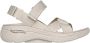 Skechers Sandalen Beige Dames - Thumbnail 4