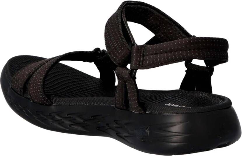 Skechers Sandalen Black Dames