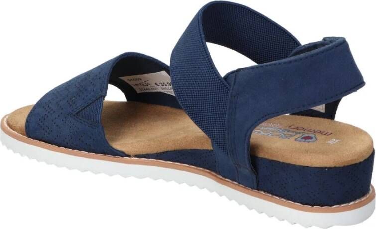 Skechers Sandalen Blauw Dames