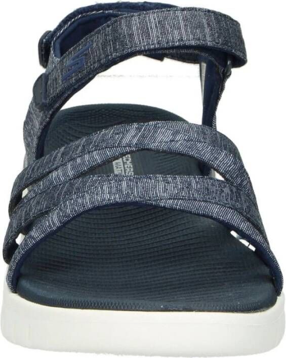 Skechers Sandalen Blauw Dames