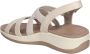 Skechers Stijlvolle platte sandalen voor vrouwen Beige Dames - Thumbnail 3