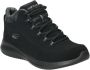 Skechers Ultra Flex Just Chill Veterboot Dames Zwart - Thumbnail 6