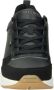 Skechers Geperforeerde Duraleather Sneakers Black Dames - Thumbnail 12