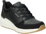 Skechers Geperforeerde Duraleather Sneakers Black Dames - Thumbnail 13