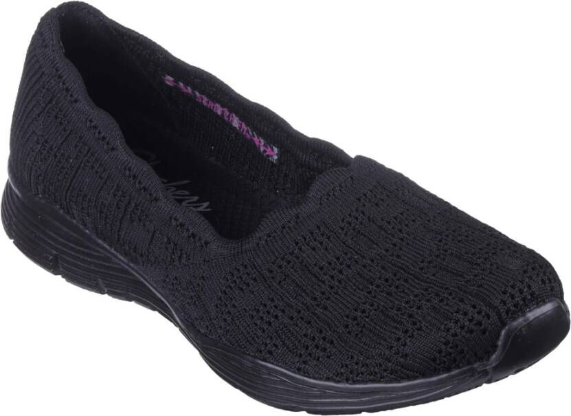 Skechers Seager Higherself Sneakers Black Dames