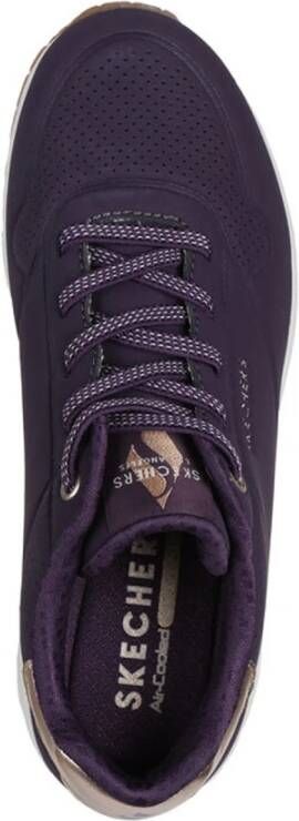 Skechers Shimmer Away Trendy Sneaker Purple Dames