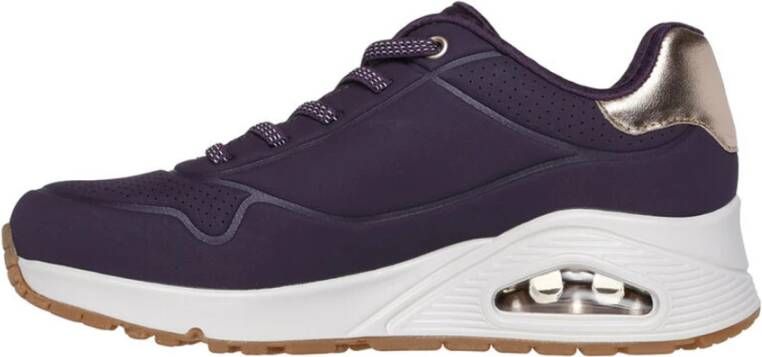 Skechers Shimmer Away Trendy Sneaker Purple Dames