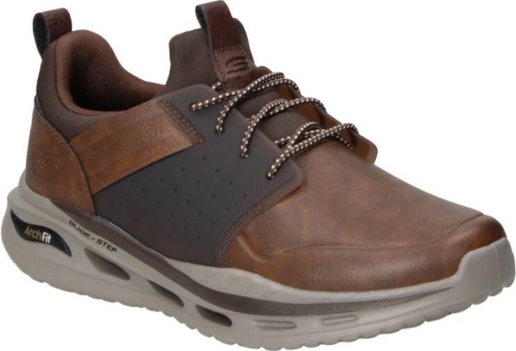 Skechers Heren Schoenen Bruin Heren