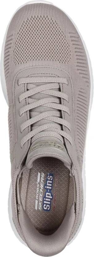 Skechers Slip-Ins: Bobs Sport Squad Sneakers Beige Dames