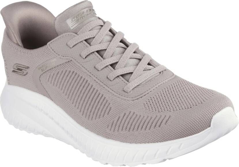 Skechers Slip-Ins: Bobs Sport Squad Sneakers Beige Dames