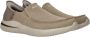 Skechers Slip-Ins Delson 3.0 Cabrino Vegan instapper Beige Heren - Thumbnail 45