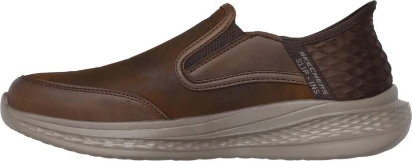 Skechers Slip-Ins Slade Sneakers Brown Heren