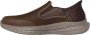 Skechers Slade Cooper Slip-Ins Instappers Heren Bruin - Thumbnail 5