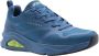 Skechers Go Walk Flex New World Instappers Donkerblauw Lime - Thumbnail 42