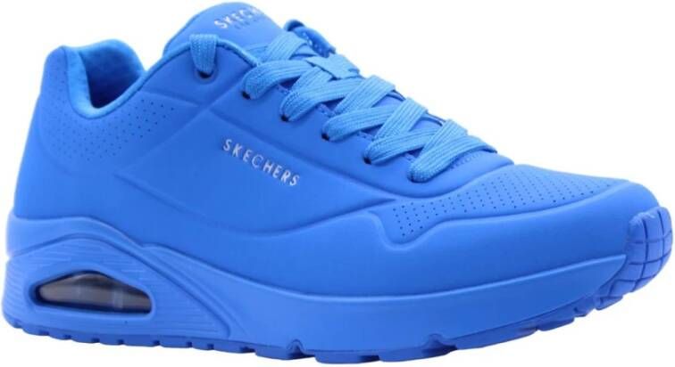 Skechers Callisto Sneakers Stijlvol en Comfortabel Blauw Heren