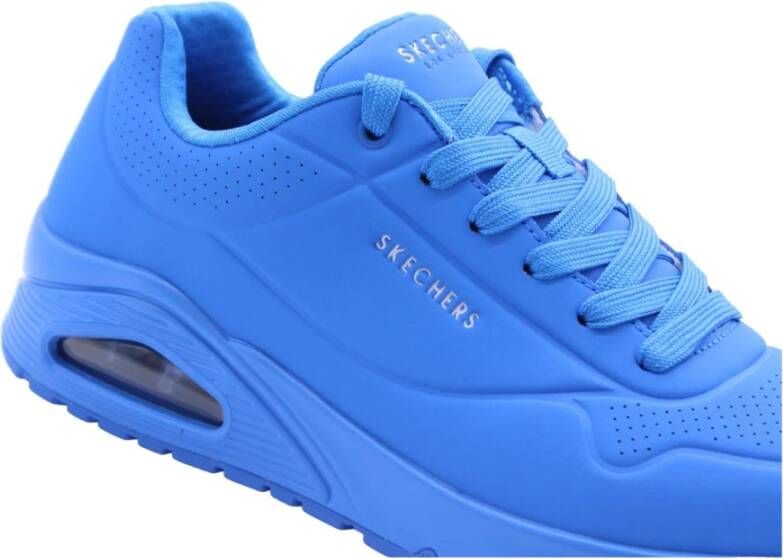 Skechers Callisto Sneakers Stijlvol en Comfortabel Blauw Heren