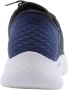 Skechers Go Walk Flex New World Instappers Donkerblauw Lime - Thumbnail 38