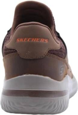 Skechers Banette Sneakers Stijlvol en Comfortabel Bruin Heren