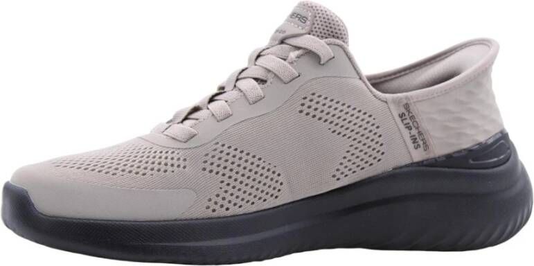 Skechers Stijlvolle Herensneaker voor Casual Outfits Gray Heren