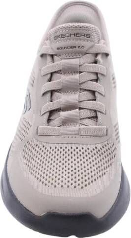 Skechers Stijlvolle Herensneaker voor Casual Outfits Gray Heren