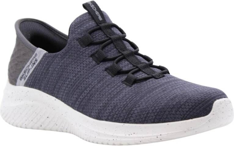 Skechers Stijlvolle Pucca Sneakers voor Mannen Gray Heren