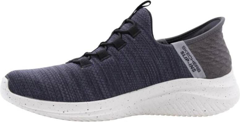 Skechers Stijlvolle Pucca Sneakers voor Mannen Gray Heren