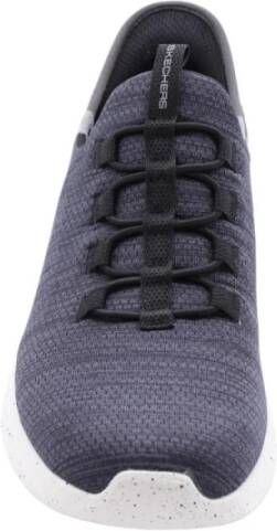 Skechers Stijlvolle Pucca Sneakers voor Mannen Gray Heren