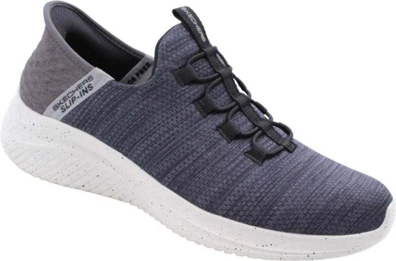 Skechers Stijlvolle Pucca Sneakers voor Mannen Gray Heren