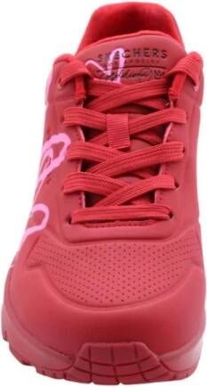 Skechers Rhoda Damessneakers Stijlvol en Comfortabel Rood Dames