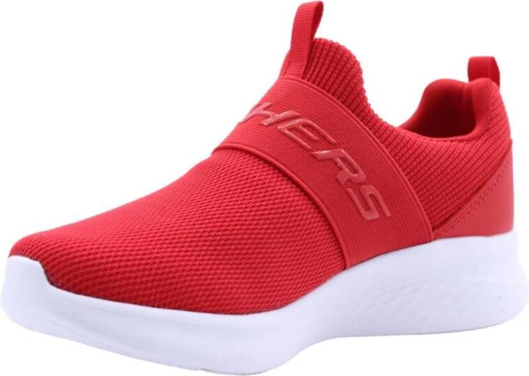 Skechers Devina Damessneakers Stijlvol en Comfortabel Rood Dames