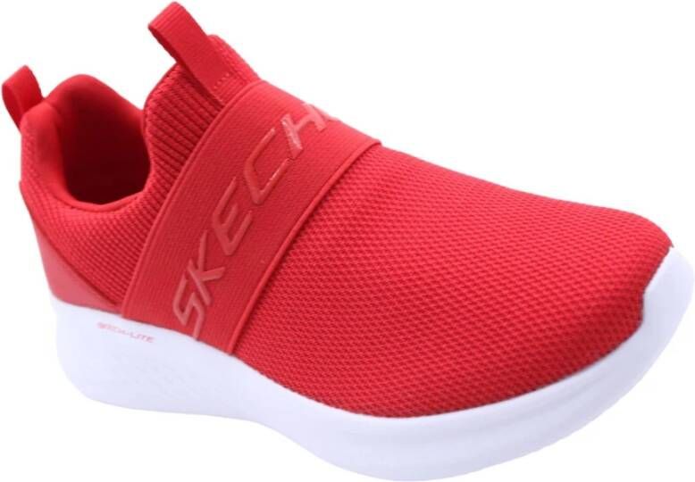 Skechers Devina Damessneakers Stijlvol en Comfortabel Rood Dames