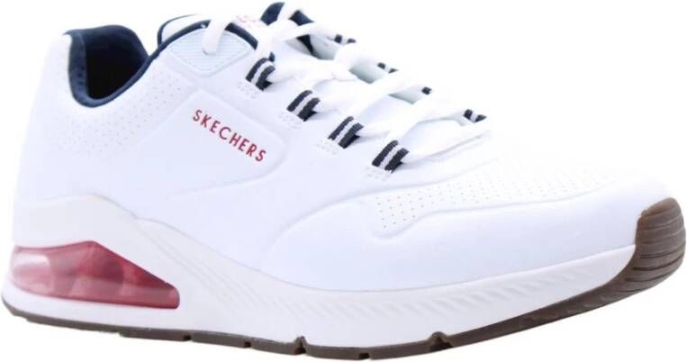 Skechers Diamant Sneakers White Heren