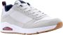 Skechers Hoogwaardige Sneakers met Luchtgekoeld Comfort White Heren - Thumbnail 3