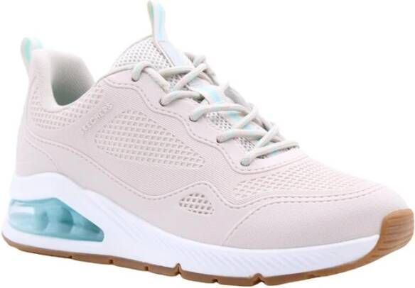 Skechers Stijlvolle Sneakers voor Modieuze Vrouwen Beige Dames