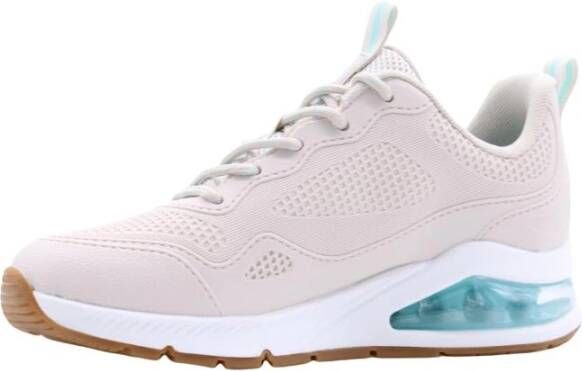 Skechers Stijlvolle Sneakers voor Modieuze Vrouwen Beige Dames