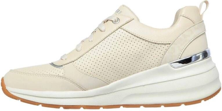 Skechers Elegante Spot Sneakers Beige Dames