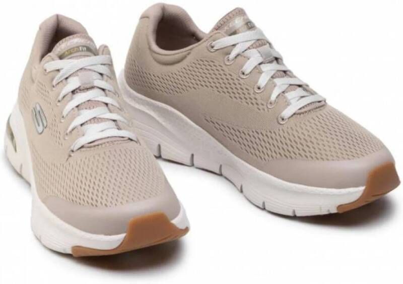 Skechers Casual Heren Sneakers Beige Heren