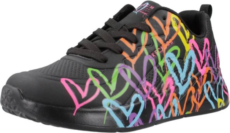 Skechers Stijlvolle Casual Sneakers voor Vrouwen Black Dames